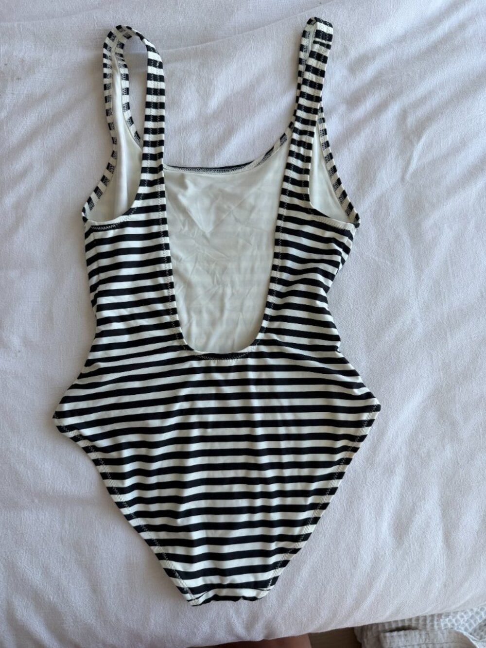 Solid & Striped The Annemarie Striped One Piece Swimsuit - Picture 4 of 7